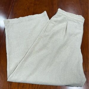 Madewell Natural Linen Blend Pants